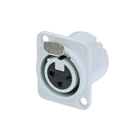 Разъем XLR Neutrik NC3FD-LX-WT