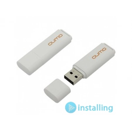 Флеш накопитель QUMO QM8GUD-OP1-white