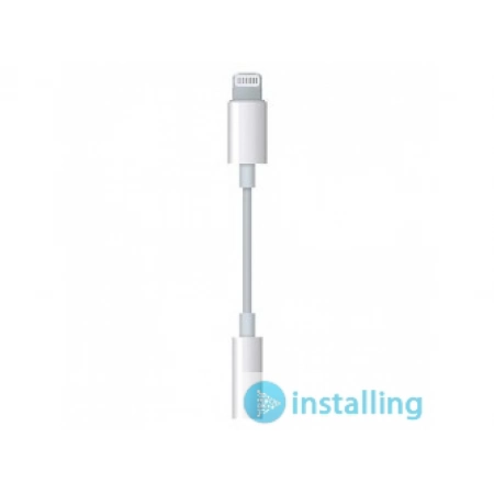 Переходник APPLE Lightning to 3.5 mm Headphone Jack Adapter (MMX62ZM/A)