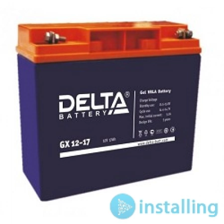 Аккумуляторная батарея Delta GX 12-17