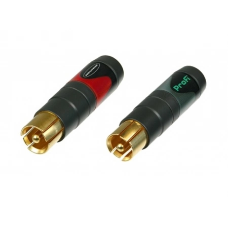 Разъем RCA кабельный (пара: красный + черный) Neutrik NF2C-B/2