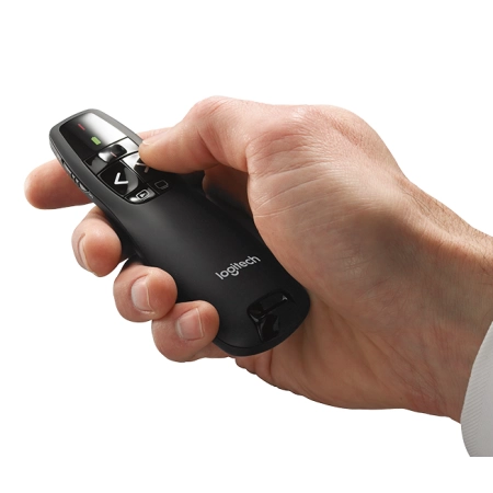 Изображение 3 (Презентер с лазерной указкой Logitech R400, черный (910-001357))