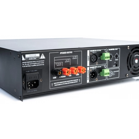 Изображение 4 (Профессиональный 100V высококачественный усилитель мощности для систем трансляции музыки и речевого оповещения, CVGaudio PT-650)