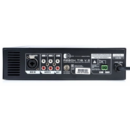 Изображение 3 (Миниатюрный экономичный Public-Address микшер-усилитель CVGaudio ReBox T18)