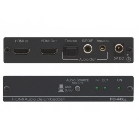 Изображение 1 (Де-эмбеддер аудио  HDMI / HDMI, S/PDIF, Toslink, AUDIO Kramer FC-46xl)