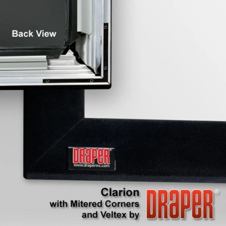 Изображение 2 (Экран постоянного натяжения с алюминиевой рамой Draper Clarion NTSC (3:4) 305/120