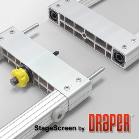 Изображение 2 (Мобильные экраны больших размеров Draper Stagescreen HDTV (16:9) 1400/551” BM1300 (black backed, no legs))