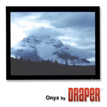 Изображение 1 (Экран постоянного натяжения с алюминиевой рамой Draper Onyx HDTV (9:16) 302/119