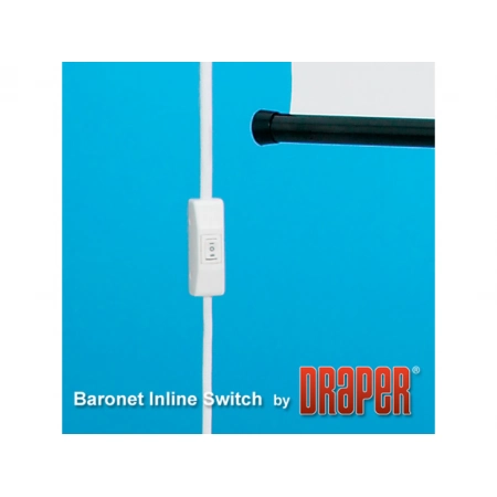 Изображение 2 (Компактный моторизированный экран настенного крепления Draper Baronet HDTV (9:16) 269/106