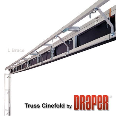 Изображение 3 (Большой мобильный раскладной экран на рамой усиленной прочности Draper Truss-Style Cinefold NTSC (3:4) 762/300
