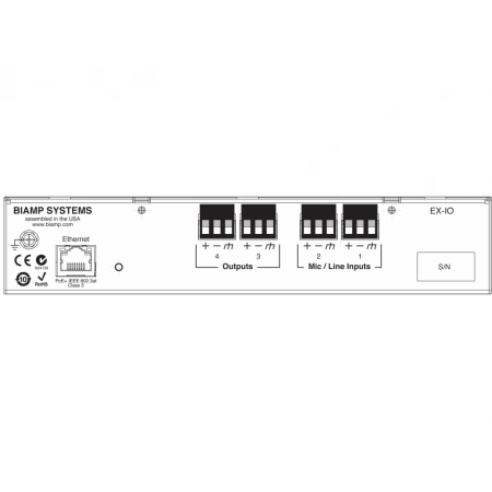 Изображение 2 (Модуль расширения Biamp EX-IO (Tesira))