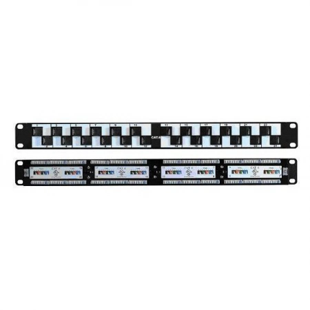 Монтажное оборудование Hyperline PP2A-19-24S-8P8C-C5E-110