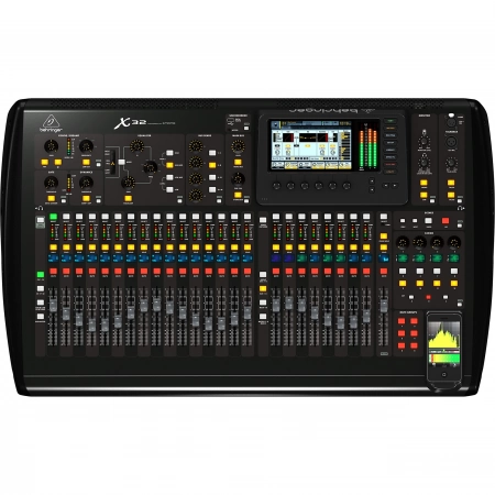 Изображение 1 (Цифровой программируемый микшерный пульт Behringer X32)